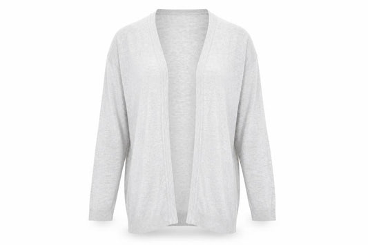 New Look Womens Silver   Cardigan Jumper Size M
