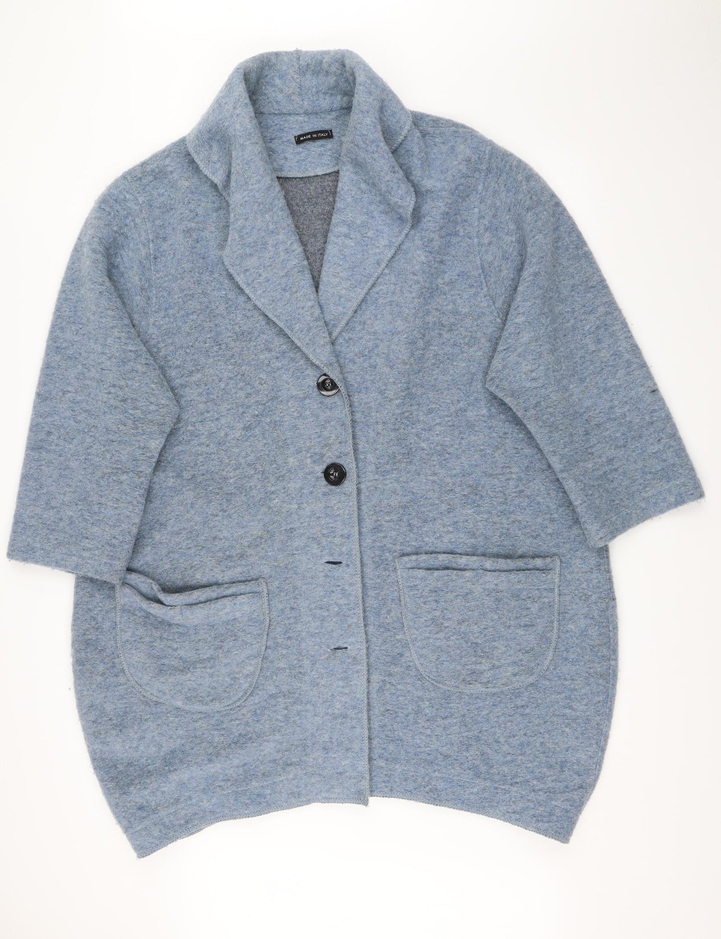 Preworn Womens Blue   Overcoat Coat