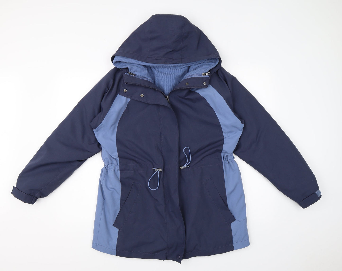 Bonmarché Womens Blue Overcoat Coat Size S