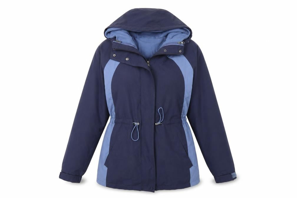 Bonmarché Womens Blue Overcoat Coat Size S