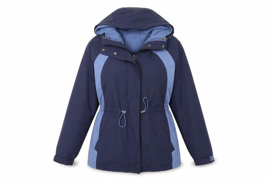 Bonmarché Womens Blue Overcoat Coat Size S