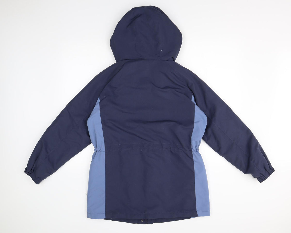 Bonmarché Womens Blue Overcoat Coat Size S