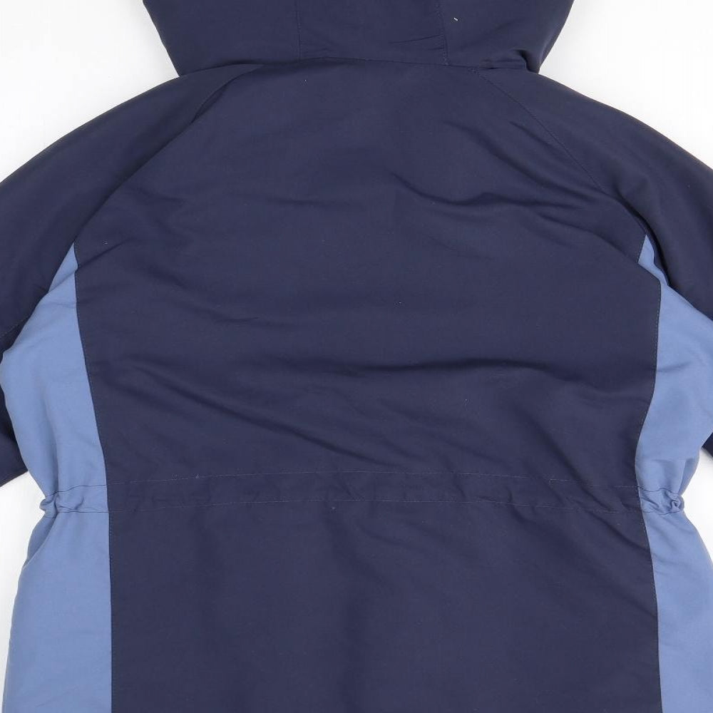 Bonmarché Womens Blue Overcoat Coat Size S