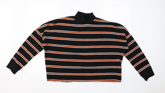 Primark Womens Multicoloured Striped  Pullover Sweatshirt Size S