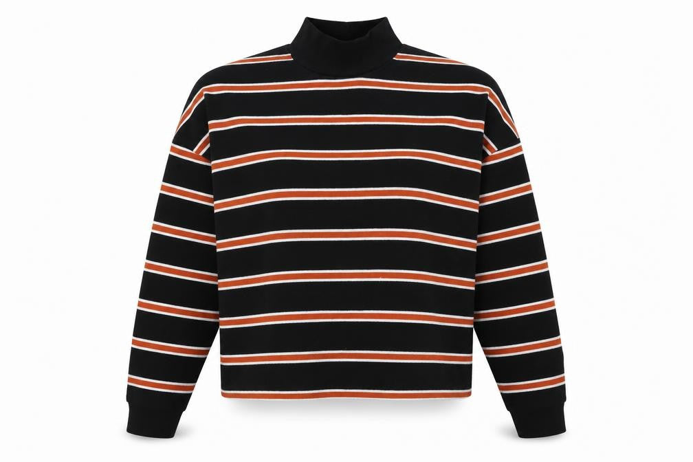 Primark Womens Multicoloured Striped  Pullover Sweatshirt Size S