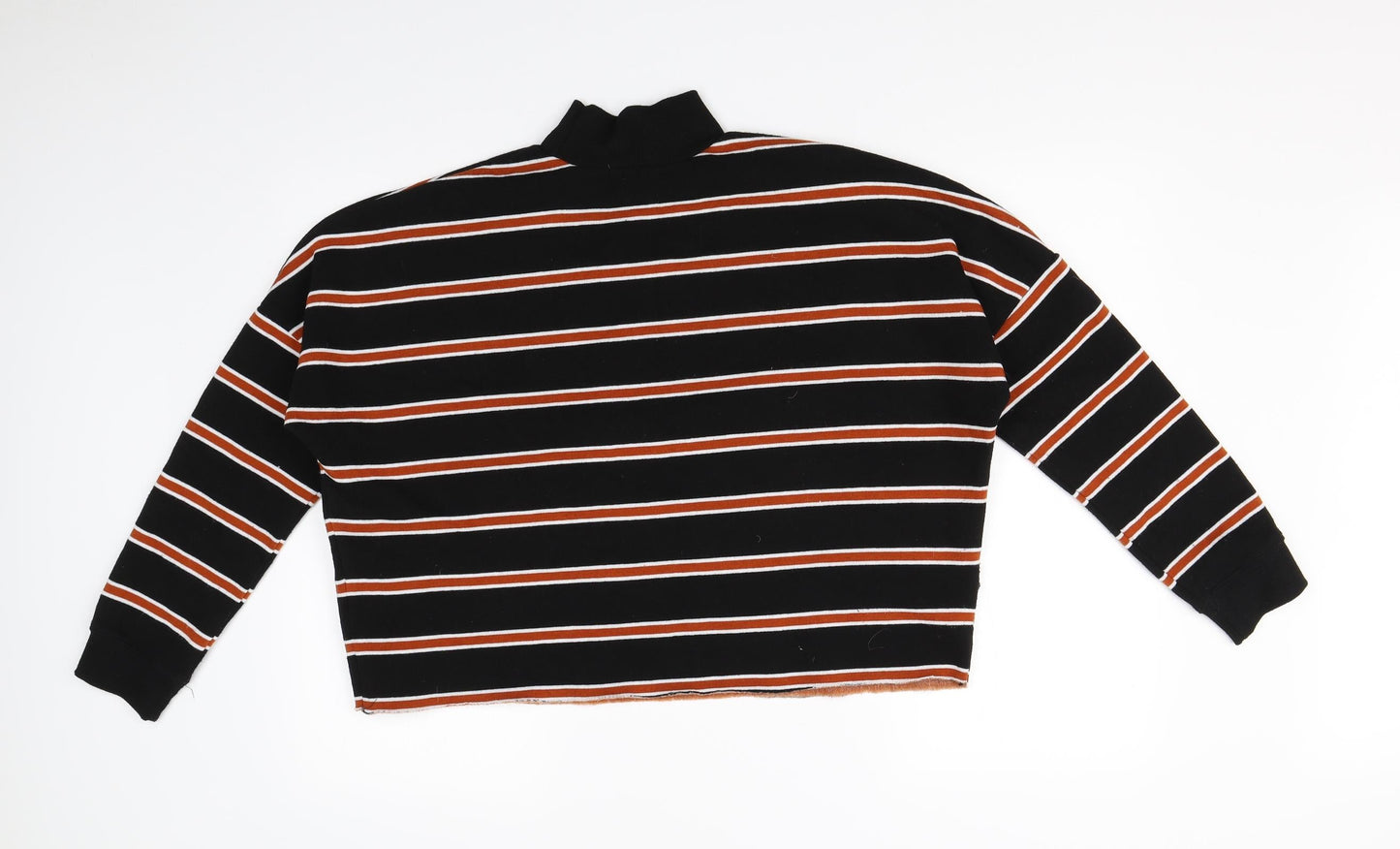 Primark Womens Multicoloured Striped  Pullover Sweatshirt Size S