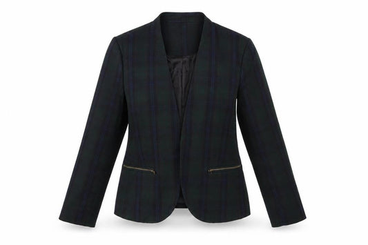 Peacocks Womens Multicoloured Check  Jacket Blazer Size 12