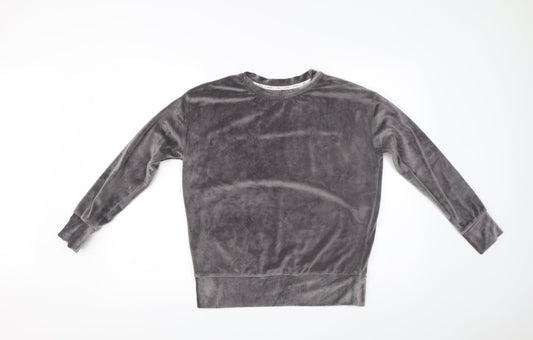 George Womens Grey   Pullover Sweatshirt Size 10