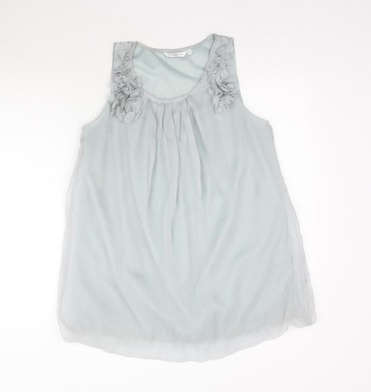 New Look Womens Blue   Basic Blouse Size 12