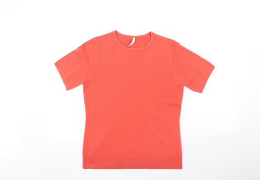 BHS Womens Orange   Pullover Jumper Size 10