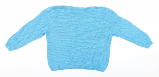 Preworn Womens Blue   Pullover Jumper