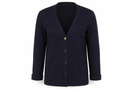 Bonmarché Womens Blue Cardigan Jumper Size S