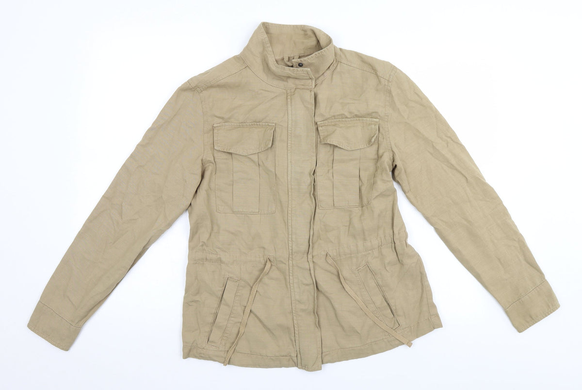 Marks & Spencer Womens Beige   Jacket  Size 8