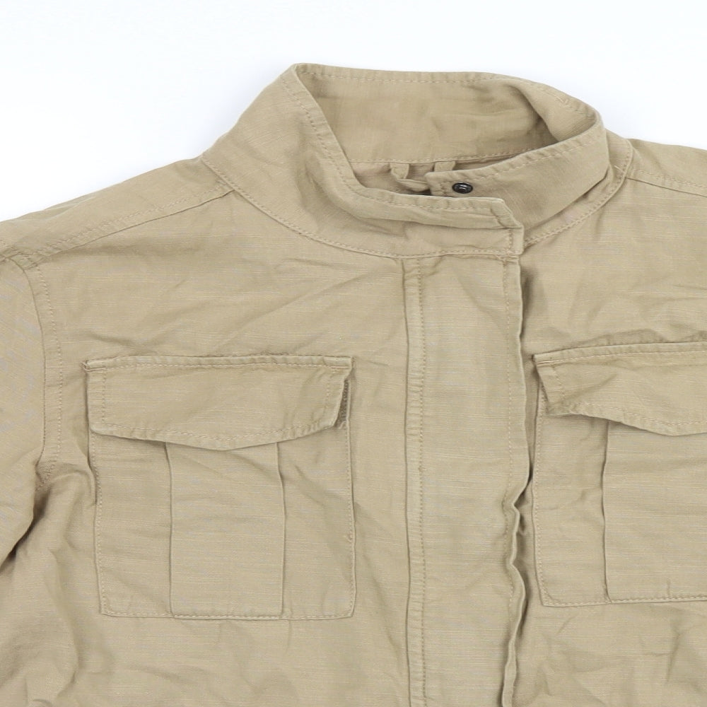 Marks & Spencer Womens Beige   Jacket  Size 8
