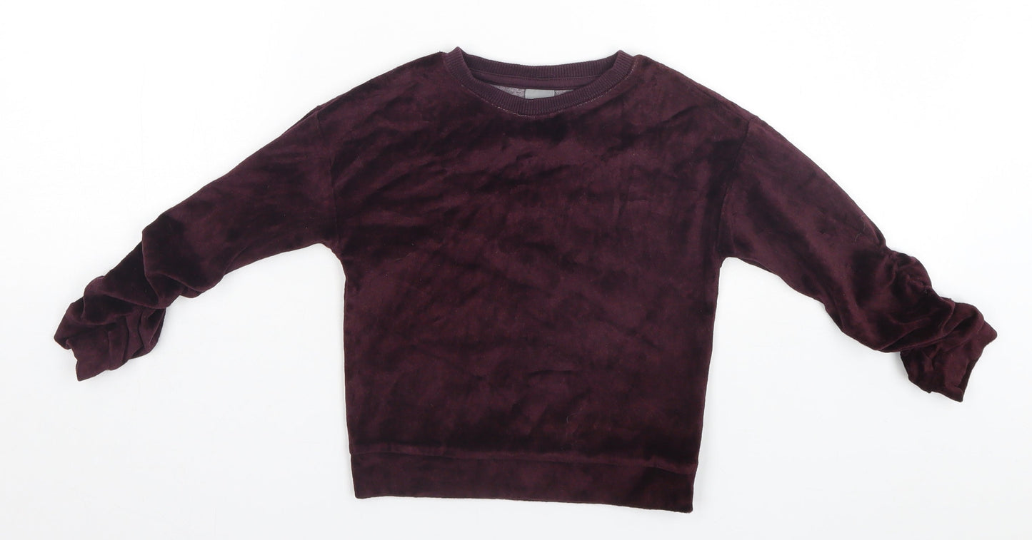 NEXT Girls Red   Pullover Jumper Size 4 Years