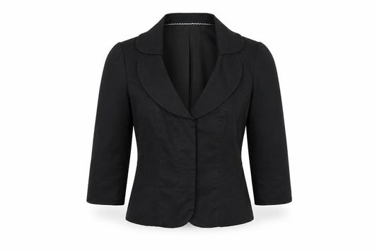 Coast Womens Black   Jacket Blazer Size 8