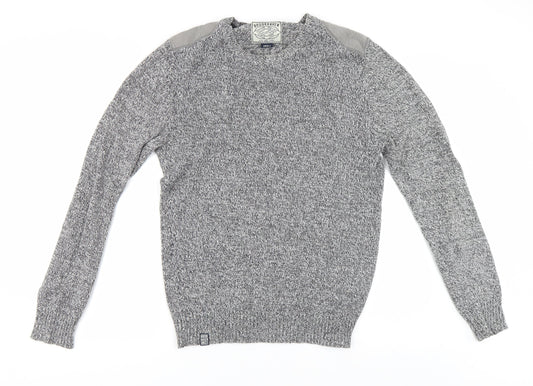 brook haven Mens Grey   Pullover Jumper Size S