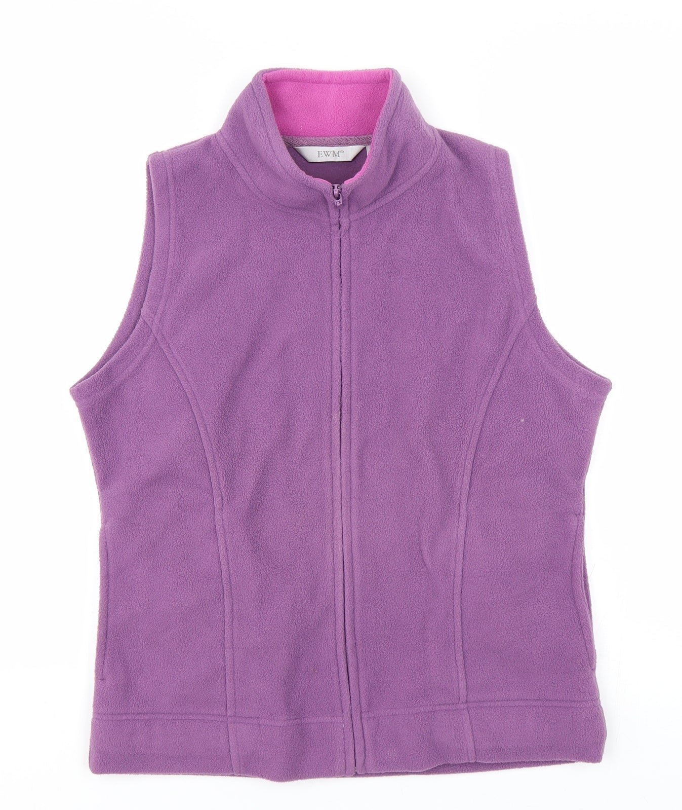 EWM Womens Purple   Full Zip Sweatshirt Size S
