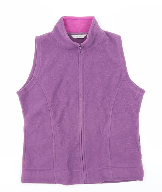EWM Womens Purple   Full Zip Sweatshirt Size S