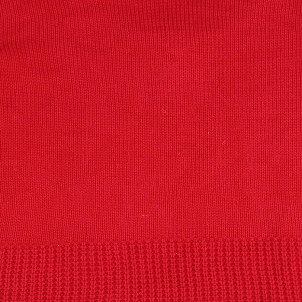 Elegant Womens Red   Pullover Jumper Size L