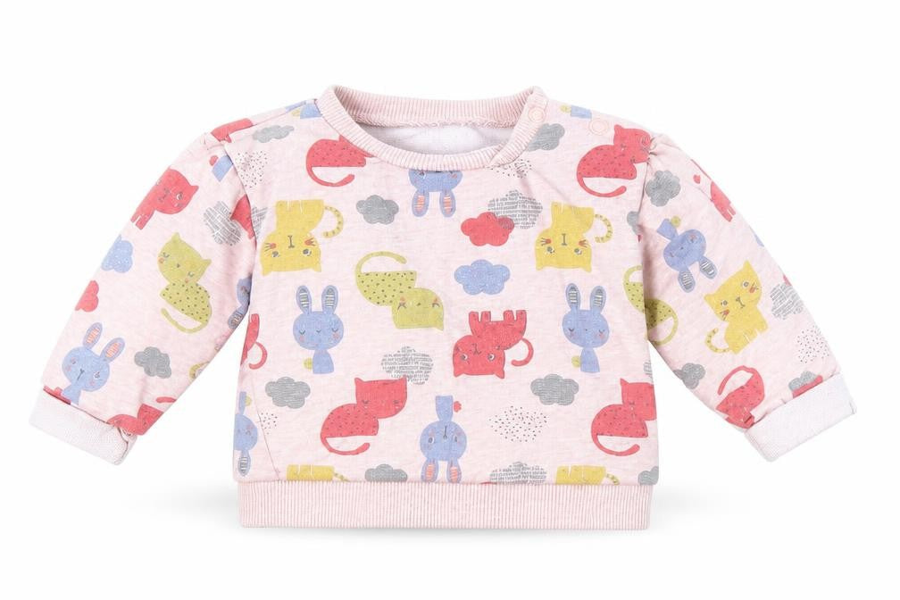 Nutmeg Girls Pink   Pullover Jumper Size 3-6 Months