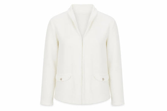 Select Womens White   Jacket Blazer Size 14