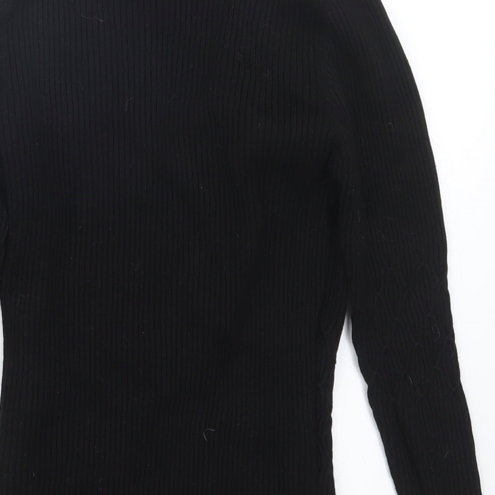 Etam Womens Black   Pullover Jumper Size 14