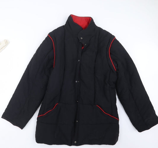 Preworn Mens Black   Jacket Coat Size S