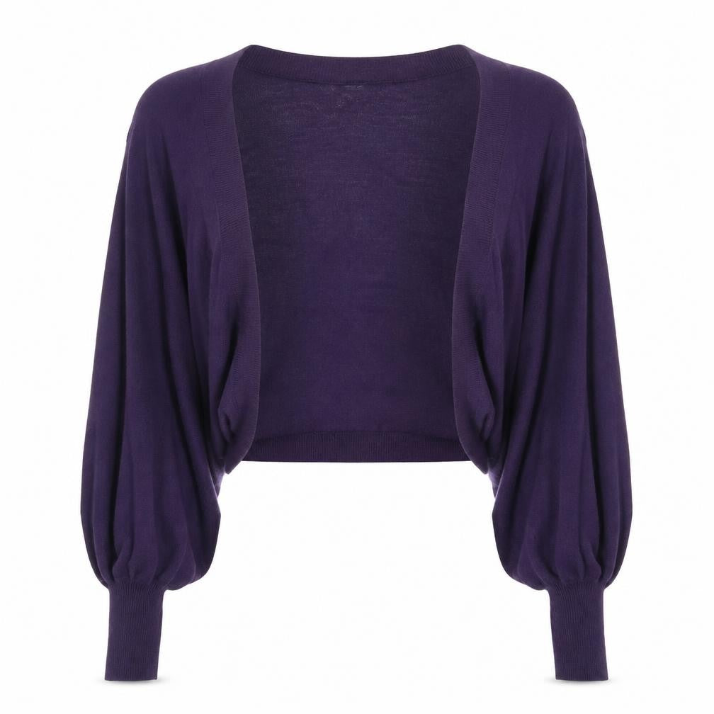 Wallis Womens Purple  Knit Cardigan Jumper Size S