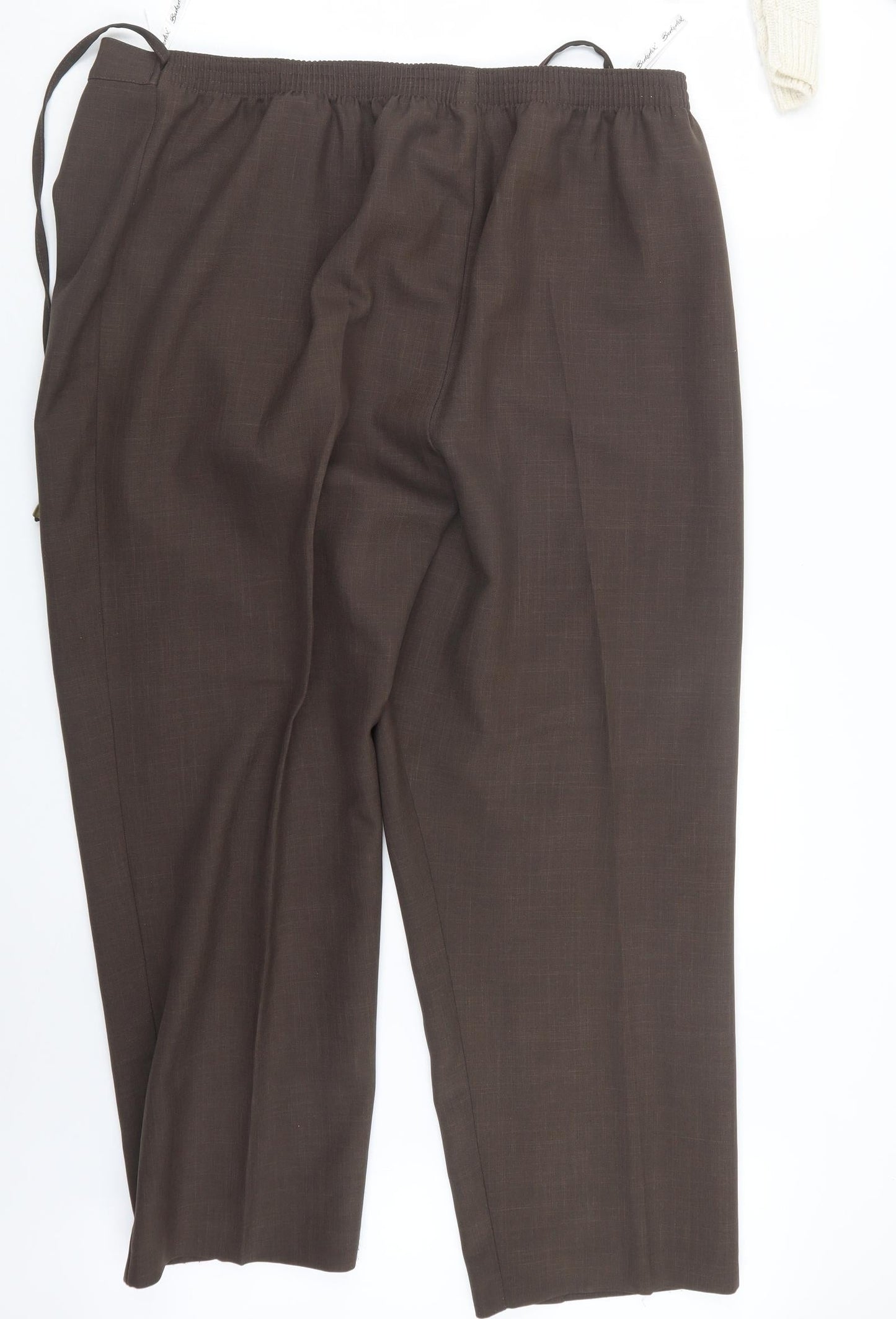Berkertex Womens Brown   Trousers  Size 20 L26 in