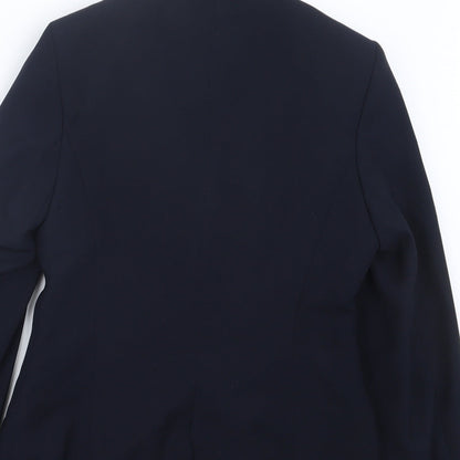 Preworn Womens Blue   Jacket Blazer Size 6