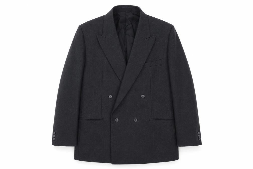The Burton Collection Mens Grey   Jacket Suit Jacket Size 40