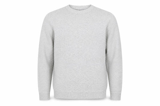 Topman Mens Grey  Knit Pullover Jumper Size S