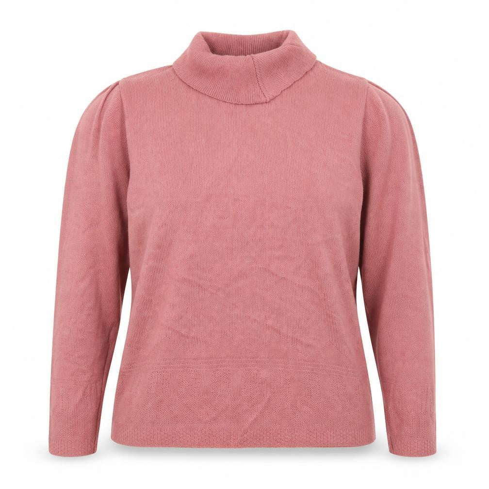 Damart Womens Pink  Knit Pullover Jumper Size 14