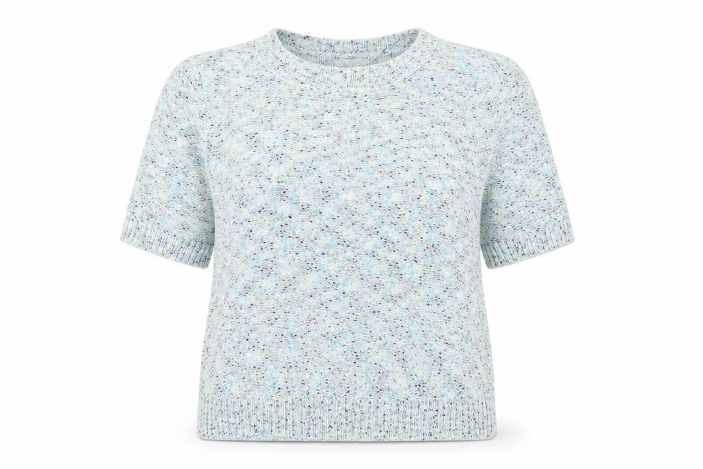 M&Co Womens Blue  Knit Pullover Jumper Size 18