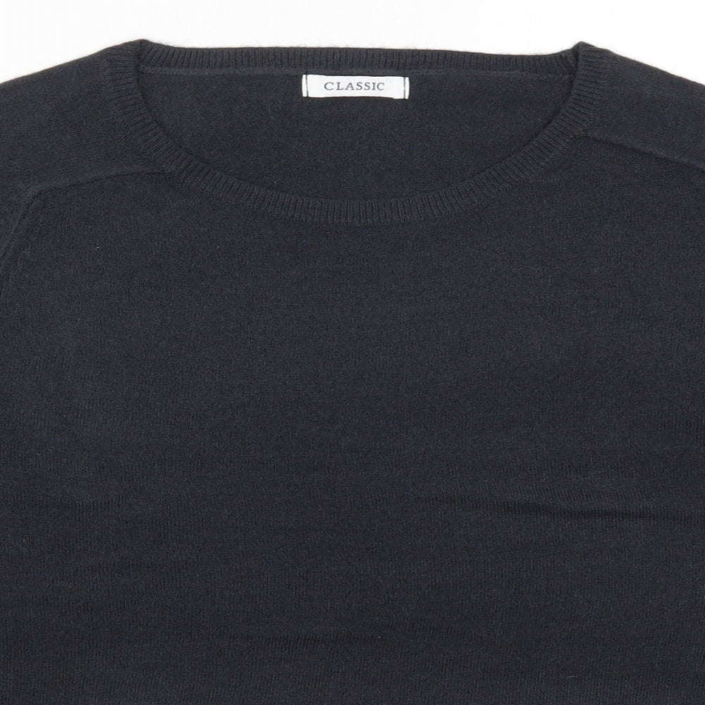 Preworn Womens Grey  Knit Pullover Jumper Size 14