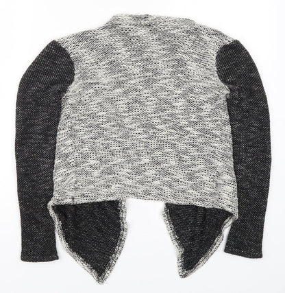 Mandi Womens Grey  Knit Cardigan Jumper Size 8