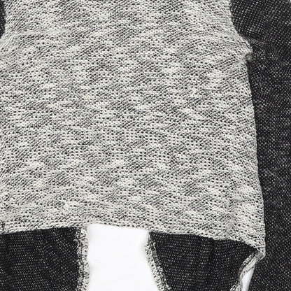 Mandi Womens Grey  Knit Cardigan Jumper Size 8