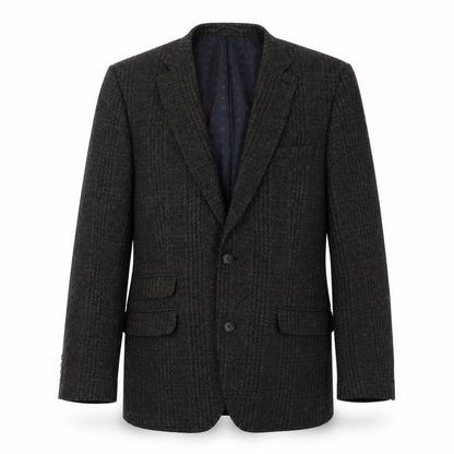 Next Mens Brown Check  Jacket Suit Jacket Size 40
