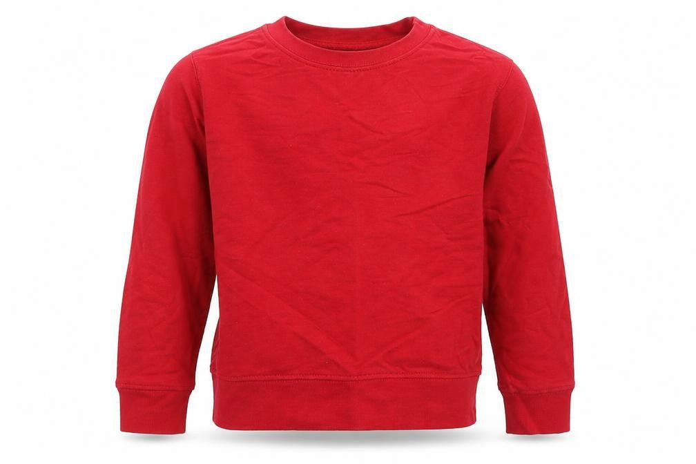 Top Class Boys Red   Pullover Sweatshirt Size 3-4 Years