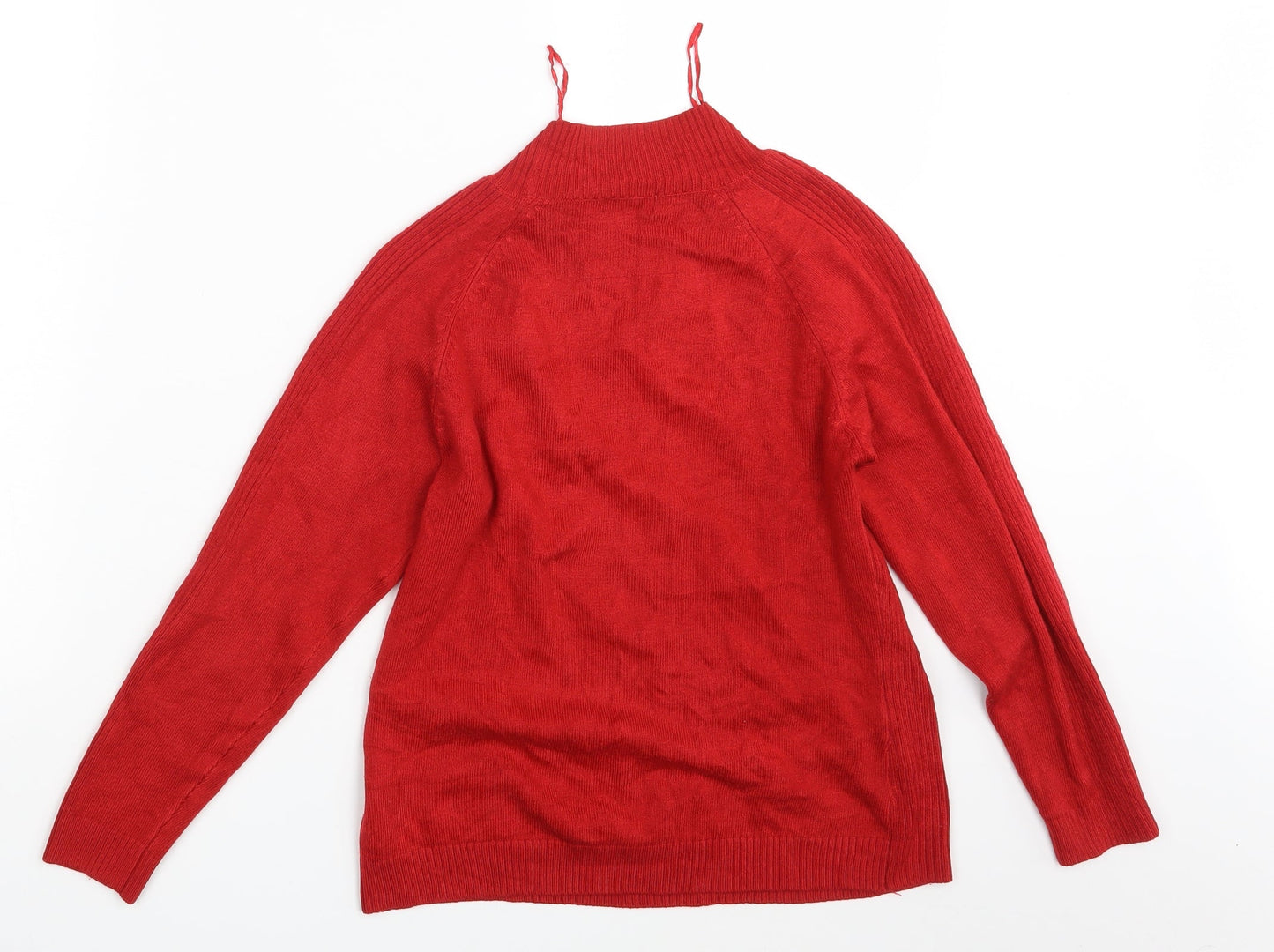 Filati Womens Red   Pullover Jumper Size M