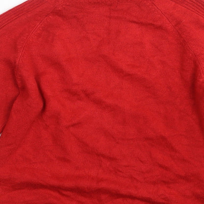 Preloved Filati Womens Red   Pullover Jumper Size M - Label