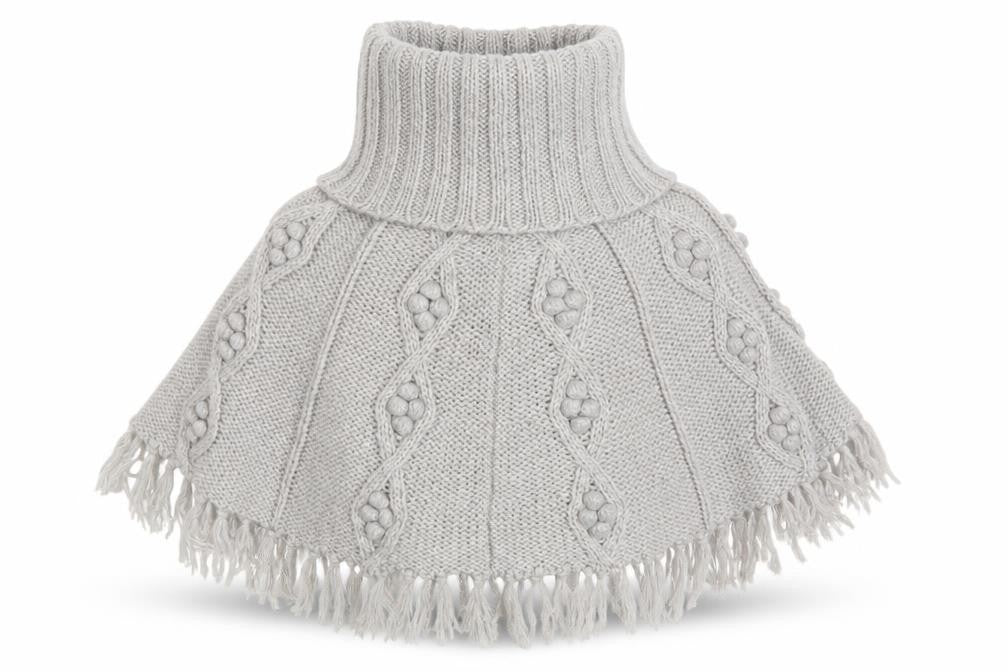 Papaya Womens Grey   Jacket Poncho Size S