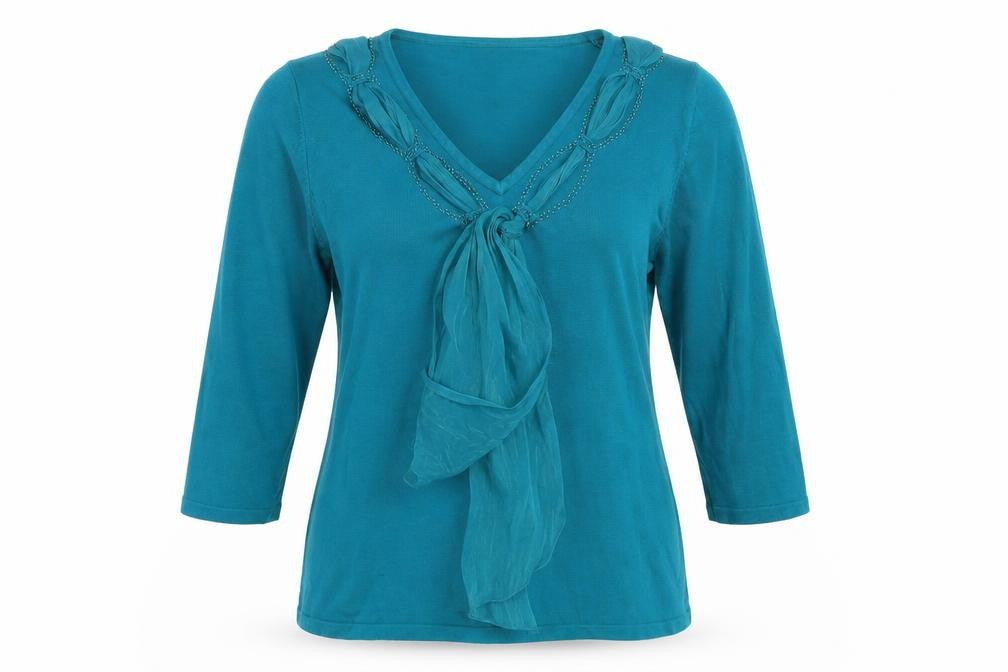 Sky Designs  Womens Blue   Pullover Jumper Size S
