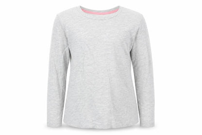 Nutmeg Girls Grey   Basic T-Shirt Size 6-7 Years