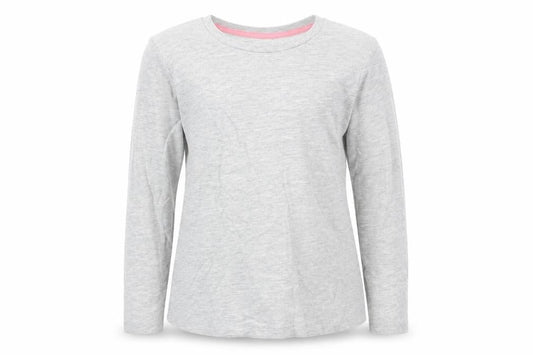 Nutmeg Girls Grey   Basic T-Shirt Size 6-7 Years