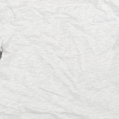 Nutmeg Girls Grey   Basic T-Shirt Size 6-7 Years