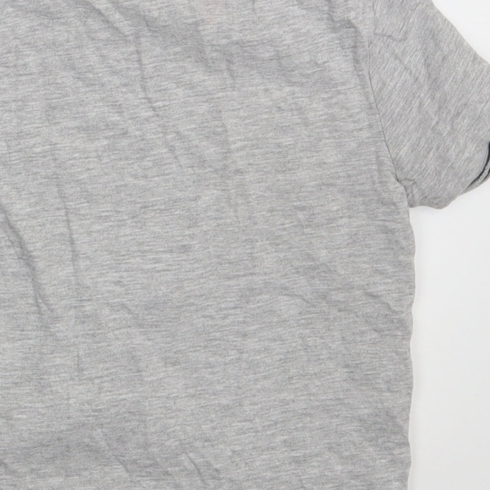 Matalan Girls Grey   Basic T-Shirt Size 5 Years