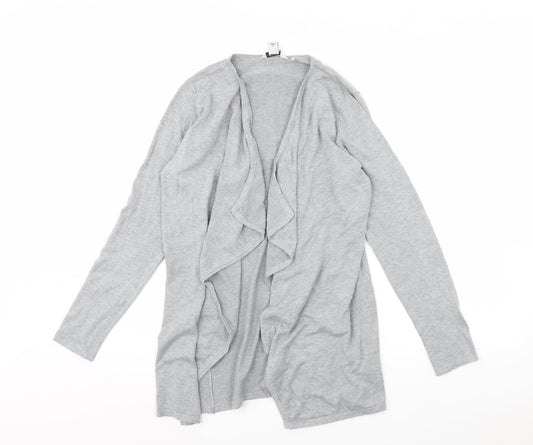 miso essentials Womens Grey   Cardigan Jumper Size 8