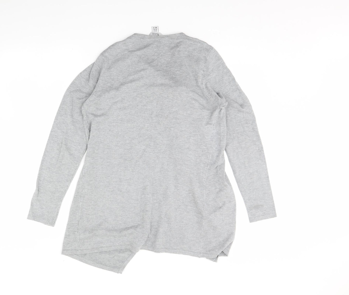 miso essentials Womens Grey   Cardigan Jumper Size 8